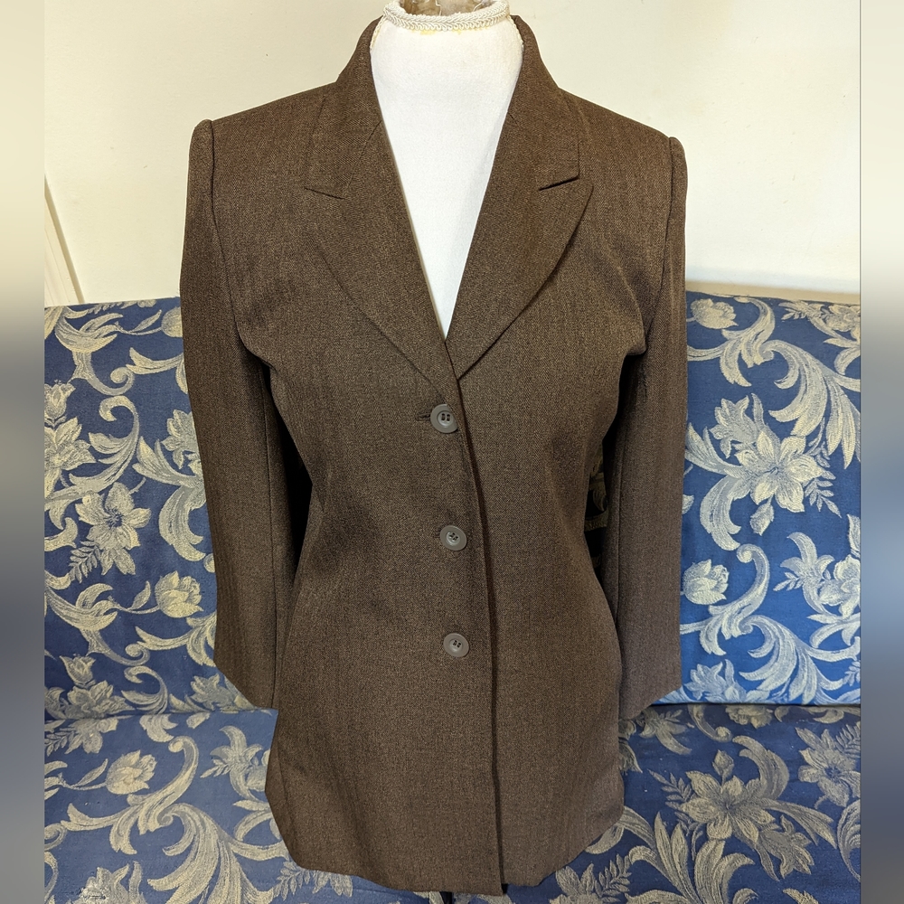 Tribeca Studio Chocolate Suit Jacket